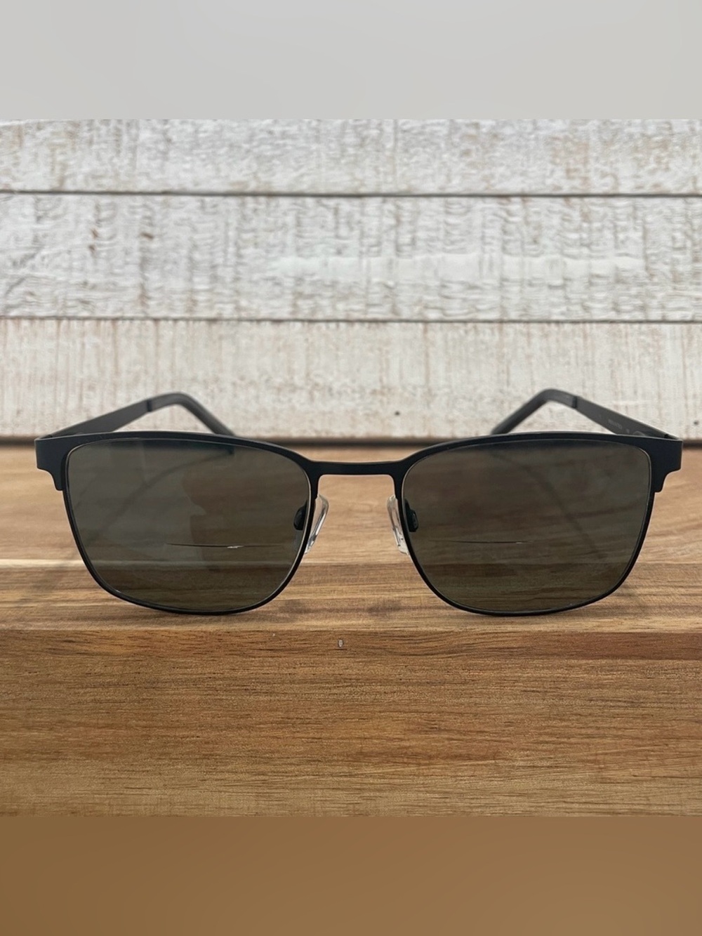 Walmart MV010 Patrick Square Black Metal Full Rim Men's FRAMES 54-18-140